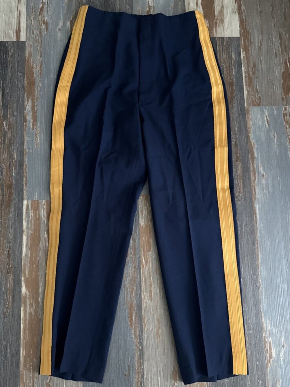 Army ASU Braided Pants Mens 35x32 Blue Army Service Uniform Dress Trousers NEW
